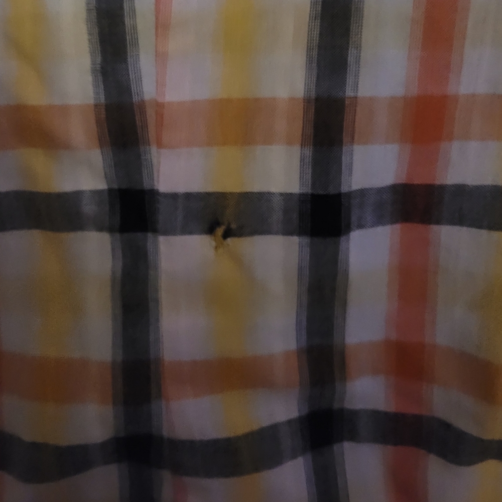 Old Navy Halloween plaid button down - Picture 4 of 5